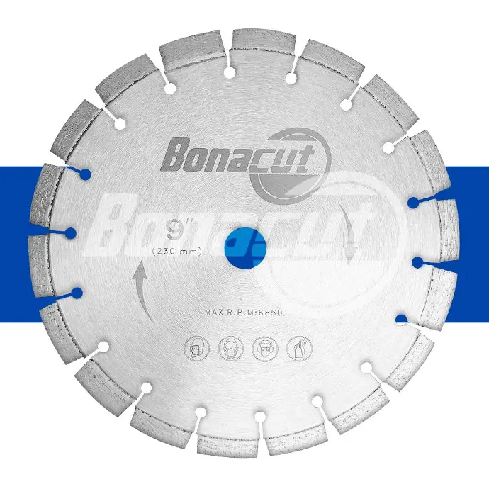 Disco Diamantado Premium - Corte de Concreto - Marca Bonacut®