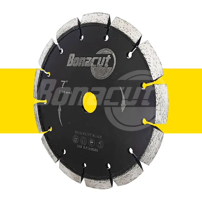 Disco Diamantado Premium - Corte Crack V de Concreto - Marca Bonacut®